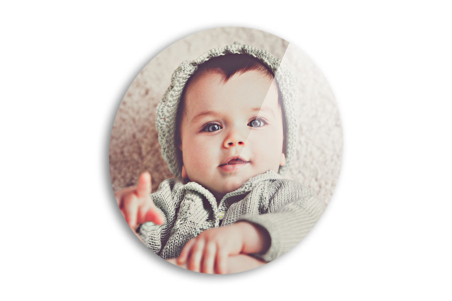 Wholesale Circle Acrylic Mounting - 20 x 20 cm