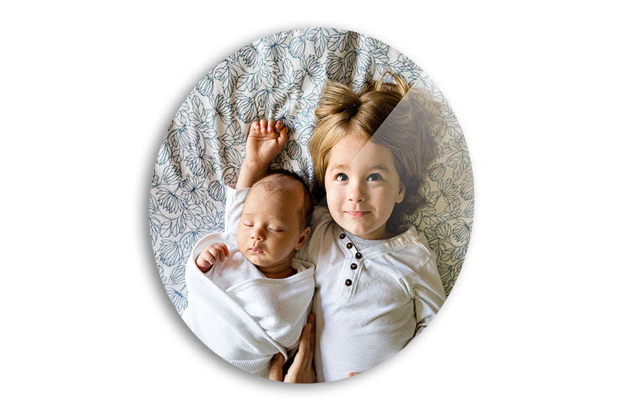 Wholesale Circle Acrylic Mounting - 40 x 40 cm