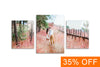Set of 3 Acrylic Mounting Panels - (1) 50 x 75 & (2) 50 x 40 cm Package Deal
